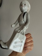 Duża zabytkowa figurka Arpo stan ok