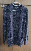 Długi ciepły kardigan New Yorker Fishbone rozmiar XS