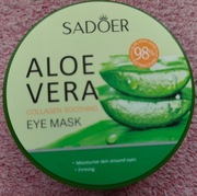 Płatki pod oczy nawilżające z aloesem Sadoer 