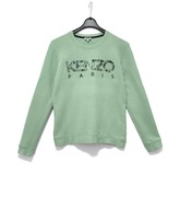 Bluza Teksturowana Cekinowe Logo Miętowa Kenzo |R. L