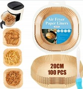 PAPIER DO FRYTKOWNICY POWIETRZNEJ PIECZENIA 100SZT