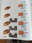 Freud frez do drewna nóż wymienny