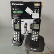 Telefon bezprzewodowy Panasonic KX-TG6412 czarny 
