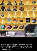 Og konto fortnite 360 skinów 