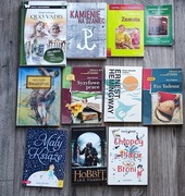 Zestaw lektur klasy 7-8 Hobbit, Balladyna, Mały Książę, Zemsta  - 10 szt.