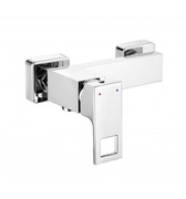 Bateria natryskowa bez kompletu natryskowego chrom Deante BCZ 040M