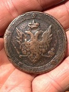 wielka moneta miedziana 1740 . 45 gram