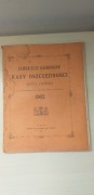 Zamknięcie rachunków Kasy Oszczędności miasta Tarnowa 1902. Biały kruk.