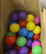 Piłki do suchego basenu 100 szt. wielokolorowe 6 cm CE