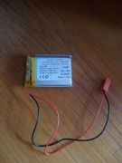 Akumulator Li-Po, 3,7V 1200mAh, BEC