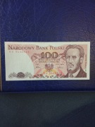 Polska 100 złotych, 1986 rok, Ludwik Warynski, unc 