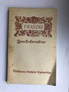Fraszki Jana Kochanowskiego