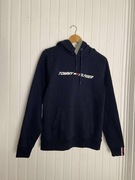 Bluza męska Tommy Hilfiger granatowa org bawełniana S
