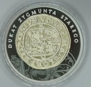 2016  20zł Historia monety polskiej – dukat Zygmunta Starego