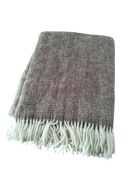 narzuta pled koc wełniany 100% wełna gramatura 380gr zdrowy 160x200 polski