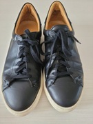 Sneakersy by MALENE BIRGER czarne skóra naturalna miękka