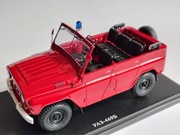 UAZ 469B STRAŻ POŻARNA 1:24 KONWERSJA. MODEL METALOWY