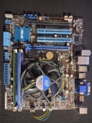 Płyta główna Asus P8B75-M LE, CPU I5-3330 3GHz, 8Gb RAM DDR3, COOLER,IOSHIE