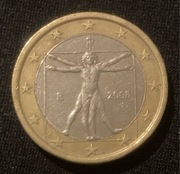 Włochy. 1 euro. 2008 rok. 