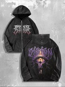 Bluza Rozpinana z Efektem Sprania rap opium y2k drip affliction autumn fall