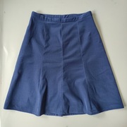 Spódnica sztruks 46/48 niebieska