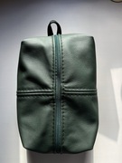 Skórzana kosmetyczka butelkowa zieleń