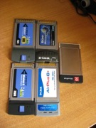 Karty pcmci zestaw D-Link itp