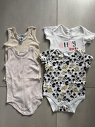 Zestaw body z krótkim rękawem – rozmiar 80–86 | 4 szt.