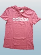 Adidas damski t-shirt różowy S | W LIN T | H07831