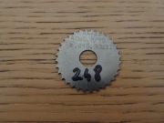 Frez piłkowy Globus hss 38x0,8x10 z 32 hss 38 mm 0,8 mm 32 zębów (248)