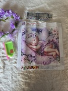 Zestaw do Haftu Diamentowego 5D 30x30 - Aniołek