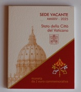 2 euro Watykan 2025, coincard, Sade Vacante MMXXV - 2025