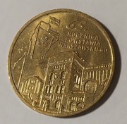 Moneta 2 zł NG 2009 rok 65 Rocznica Powstania Warszawskiego 
