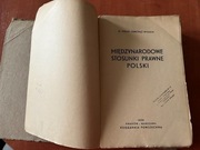 Międzynarodowe Stosunki Prawne Polski Stefan Odrowąż-Wysocki 1939