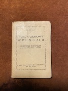 Stary przewodnik Park Narodowy Pieniny z ilustracjami, mapką Nowy Sącz 1933