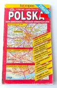 Mapa Samochodowa Polska 2004/05 + podział Administracyjny