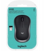 Bezprzewodowa Myszka Logitech M185 Grey USB 2.4GHz 