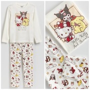 Piżama świąteczna Hello Kitty Kuromi bawełna 122/128