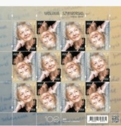Szymborska Arkusz znaczek, znaczki, Fi 5328**