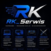 |RK_Serwis| Naprawa laptopów, konsol, padów, elektroniki, odzysk danych