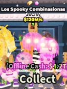 Los Spooky Combinasionas 120M/s Steal a brainrot