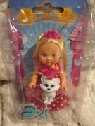 Laleczka love Evi księżniczka z kotkiem 