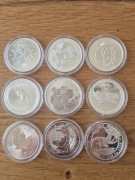 28 monet, cała kolekcja