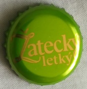 Zatecky letky kapsel po piwie 