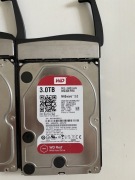 Zestaw trzech dyskow WD REC 3TB WD30EFRX CMR nie smr! Razem 9TB