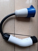 Mocny Adapter EV Typ 2 do CEE 32A (7.4kW) – Lasun – Okazja