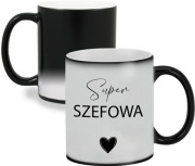 Kubek dla szefowej do pracy urodziny na prezent magiczny 
