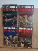 Historia Polski. Do roku 1505, 1505-1764, 1764-1864, 1864-1948, Tom 1,2,3,4