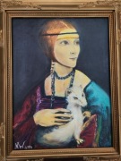 Obraz Dama z gronostajem - reprodukcja