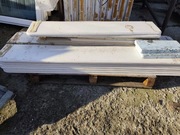 Parapety z aglomarmuru / algomarmur 2 cm – białe – 50 zł/szt.